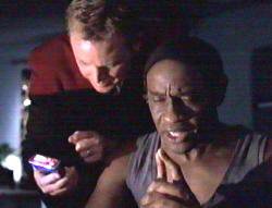 Tuvok trying to control Pon Farr by Meditation