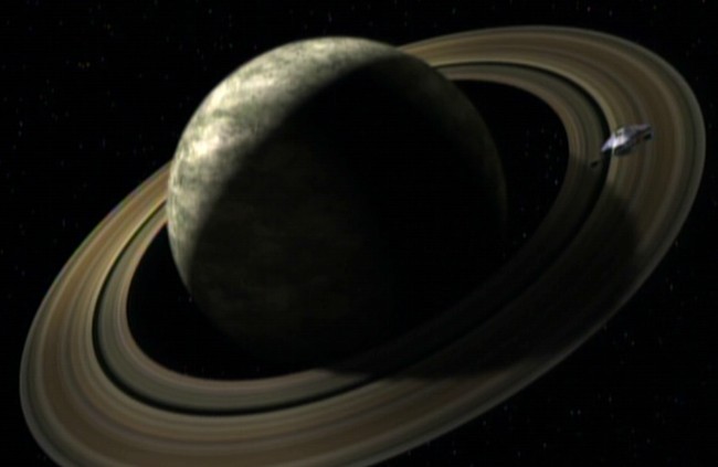Ringed Class D Planet
